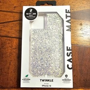 NWT-Case Mate-Cell Phone Case-Twinkle-iPhone 13